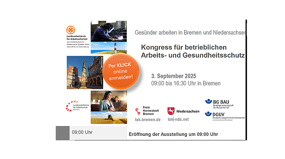 Vorschaubild zum Programm vom Arbeitsschutzkongress in Bremen am 03.09.2025